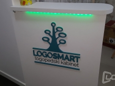 3D reklama od stirodura Logosmart - Beograd