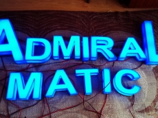 3d svetleca reklama - Firma: Admiral Matic - Lokacija: Beograd