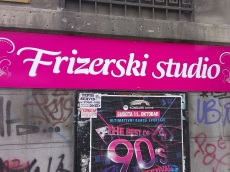  Reklamna tabla, forex - Frizerski studio -  Lokacija: Beograd