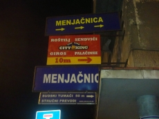 Reklamna tabla, pocinkovani lim - City King -  Lokacija: Beograd 