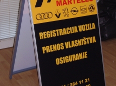 A tabla - Firma: Rent a car - Lokacija: Beograd