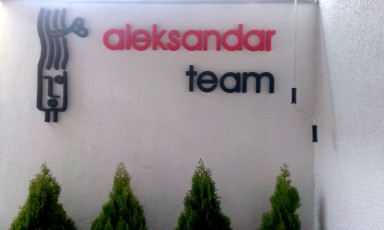 Reklama od stirodura, 3D slova - Firma: Aleksandar Team - Lokacija: Beograd