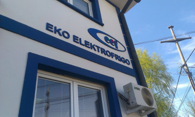 Reklama od stirodura, 3D slova - Firma: Elektrofrigo - Lokacija: Beograd