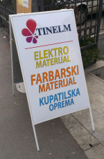 A tabla - Firma: Tinelm - Lokacija: Beograd