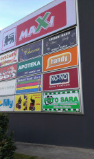 Reklamna tabla, klirit - Maxi - Lokacija: Beograd, Mirijevo