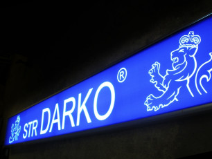 Svetleća reklama - Firma: STR Darko - Lokacija: Beograd